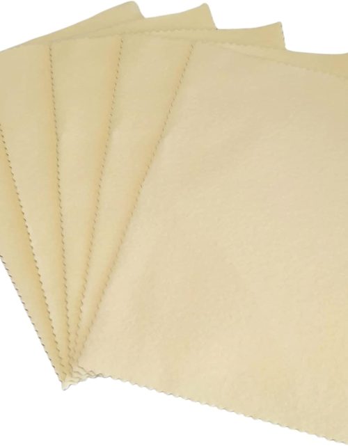 Sunshine Polishing Cloth for Sterling Silver, Gold, Brass and Copper Jewelry 5" x 7.5"